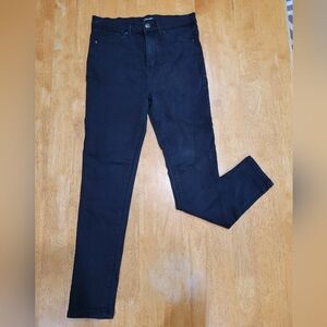 EUC Trace Denim black skinny denim jeans pants